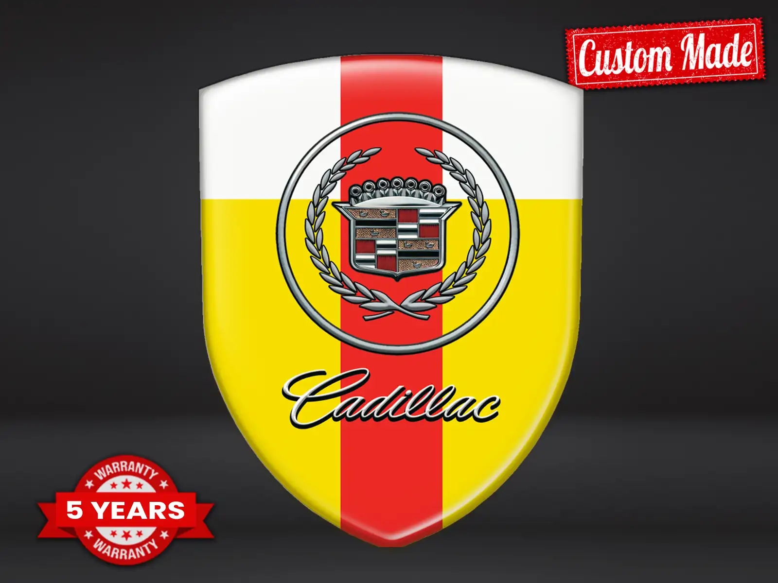 Cadillac Fenstersticker Limitiert Minimal Professionell